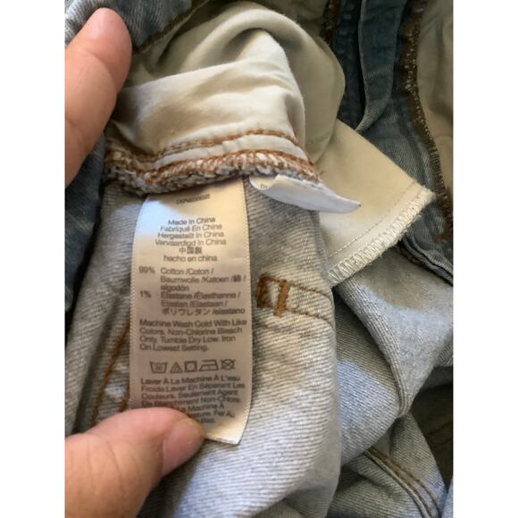 Madewell The Perfect Vintage Wide Leg Crop Jeans Sz 29 - Picture 5 of 5